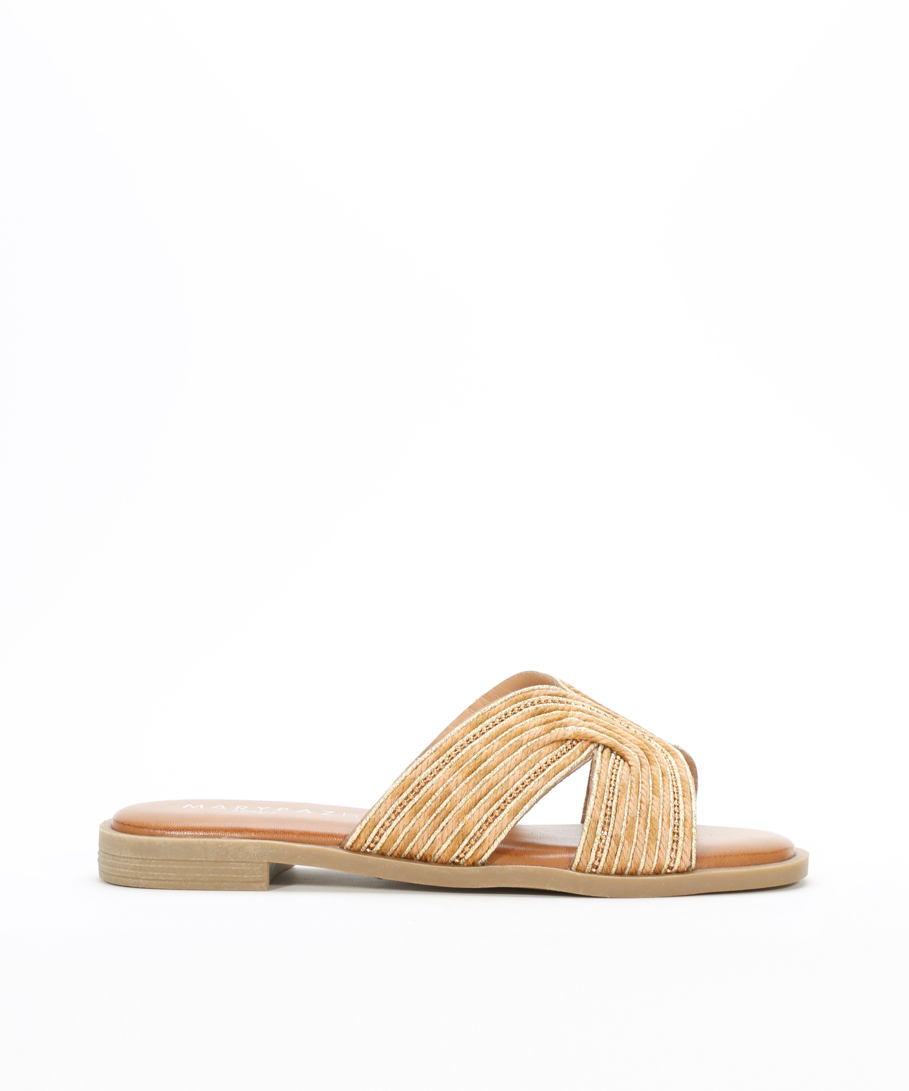 Sandalia plana cruceta image number null